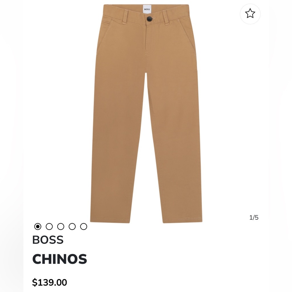 Boss Camel Trousers